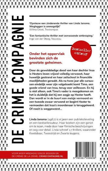 Onderstroom / Crème de la crime 9789461098696 Linda Jansma, Verzenden, Zo goed als nieuw, Linda Jansma