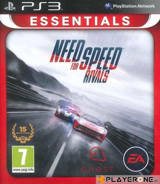 Playstation 3 Need for Speed Rivals, Spelcomputers en Games, Games | Sony PlayStation 3, Zo goed als nieuw, Verzenden