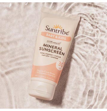 Suntribe Baby & Kids Organische Minerale Zonnebrand SPF 30, Ophalen of Verzenden, Nieuw