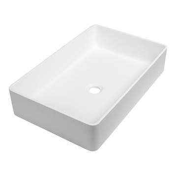 Brauer Vortex Waskom - Rechthoekig Afgerond - 58 cm - Fine, Ophalen of Verzenden, Nieuw