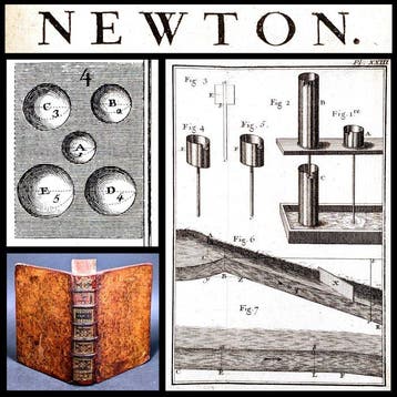 Newton ; Gravesande - Elemens de physique, ou introduction a