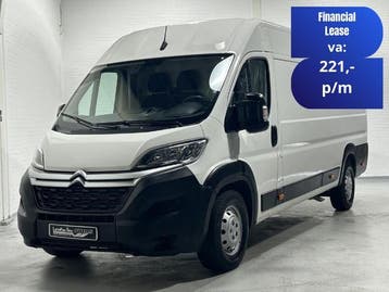 Citroën Jumper 2.2 BlueHDi 165 pk L4H2 Navi, Camera, Stof, Gebruikt, Euro 6, Citroën