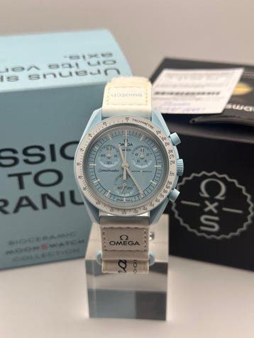 Omega x Swatch - MoonSwatch - Mission to Uranus - Zonder, Nieuw