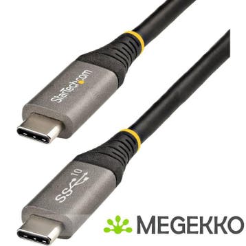 StarTech.com USB 3.2 Gen 2 10Gbps 100W USB Type-C 0.5m, Verzenden, Nieuw