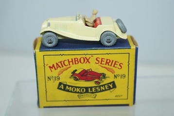Matchbox 1:64 - Modelauto - Matchbox MB19 MG Midget TD 1956, Nieuw