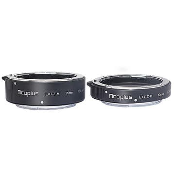 MCO Plus Extension Tube Set 12+20 mm voor Nikon Z, Verzenden