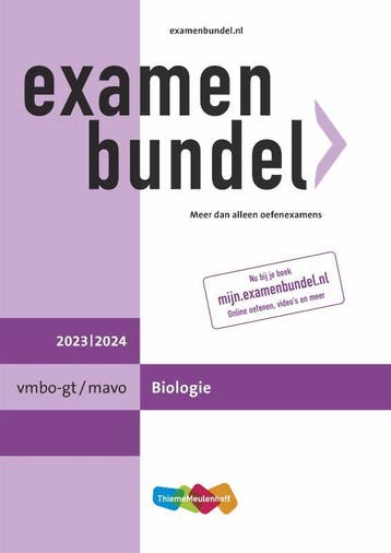 Examenbundel / vmbo-gt/mavo Biologie 2023/2024 9789006648225, Boeken, Verzenden, Gelezen, M.C.C. Gommers