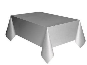 Tafelkleed Zilver - 140 x 274cm, Ophalen of Verzenden, Nieuw