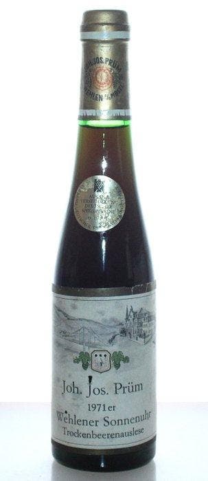 1971 Wehlener Sonnenuhr Riesling Trockenbeerenauslese, Verzamelen, Nieuw