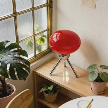 Retro Glazen Mushroom Tafellamp - Nordic Stijl, Sfeervolle V, Verzenden, Nieuw