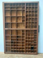 Wandrek - Hout - Typografische lade - Drukkerijbrieflade