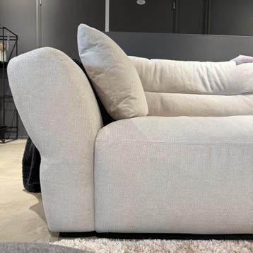 4-zitsbank DUTCHZ 2700 - Stof Beige - House of Dutchz, Nieuw, 75 tot 100 cm, Ophalen of Verzenden, Rechte bank