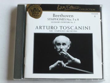 Beethoven - Symphony 5, 8 / Arturo Toscanini, Ophalen of Verzenden, Zo goed als nieuw