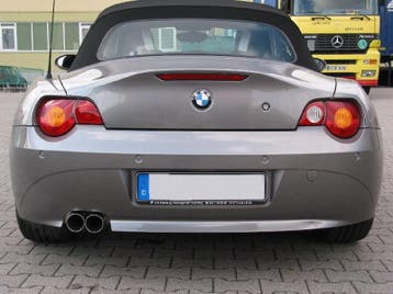 Einddemper Z4 Roadster E85 | Eisenmann Race 2x Ø 76 mm, Verzenden, Nieuw