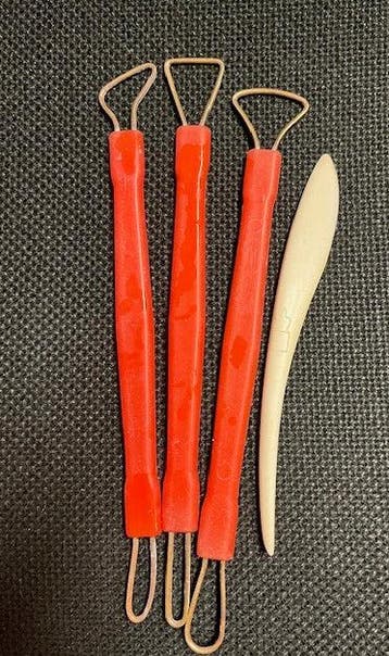 Badmirettes plus spatel (4-delig), Verzenden, Nieuw