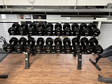 Nike Strength Pro Dumbbell Set met Rack Zwart, Nieuw