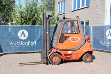 Veiling: Heftruck Linde H25T-03 LPG 2500kg 3.75m 1997, Linde, Heftruck, 2000 tot 3000 kg, Ophalen