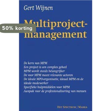 MULTIPROJECTMANAGEMENT - G. Wijnen 9789027457509, Verzenden, Gelezen, G. Wijnen