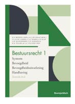 Boom Juridische studieboeken - Bestuursrecht, 9789462900554, Verzenden, Zo goed als nieuw, HBO