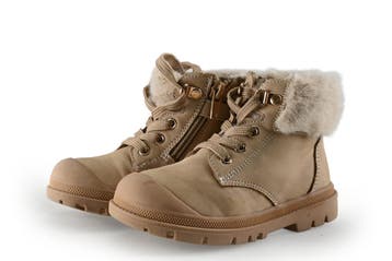 Milo &amp; Mila Boots Meisjes in maat 24 Beige, Verzenden, Jongen of Meisje, Schoenen, Zo goed als nieuw