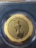 Tsjaad. 5000 Francs 2023 Britannia, 1/200 Oz (.999) (Zonder