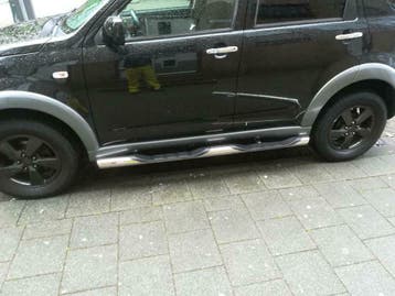 Terios Bullbar Sidebars Pushbar Sidesteps Treeplanken RVS, Auto-onderdelen, Ophalen of Verzenden, Nieuw, Daihatsu