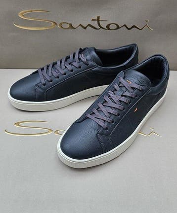 Santoni - Sneakers - Maat: EU 43 - Nieuw met tags, Nieuw