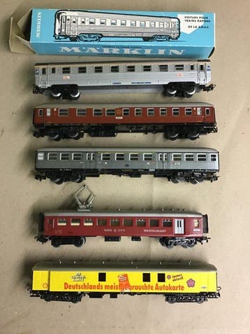 Märklin H0 - Model treinwagon (5), Nieuw