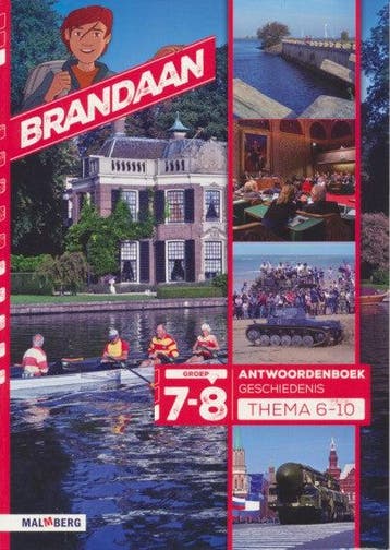 Brandaan versie 2 Antwoordenboek Thema 6-10 groep 7 en 8, Verzenden, Nieuw