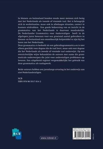 Nederlandse grammatica voor anderstaligen 9789055170142, Verzenden, Gelezen, A.M. Fontein