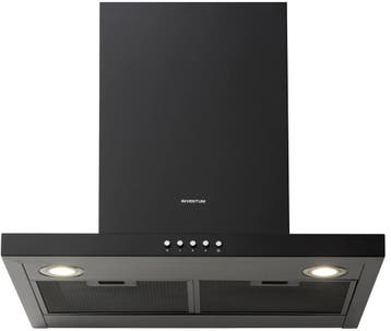 Inventum AKB6005ZWA platte wandschouw afzuigkap 60 cm -, Ophalen of Verzenden, Zo goed als nieuw