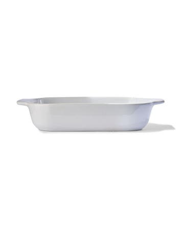 HEMA Ovenschaal 21x15x5 wit, Verzenden, Nieuw