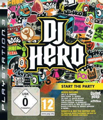 Playstation 3 DJ Hero, Spelcomputers en Games, Games | Sony PlayStation 3, Verzenden, Zo goed als nieuw
