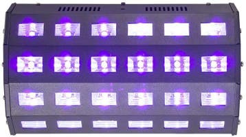 Ibiza Light LED-UV24 - UV LED LICHTEFFECT 24 x 3W, Ophalen of Verzenden, Nieuw