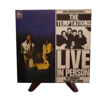The Temptations - Live In Person At Londons Talk Of Town, Cd's en Dvd's, Vinyl | R&B en Soul, Ophalen of Verzenden, Gebruikt