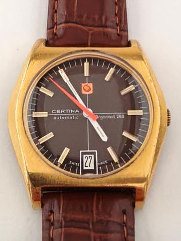 Certina - Argonaut 280 Automatic Chocolate Dial - Ref. 913, Nieuw