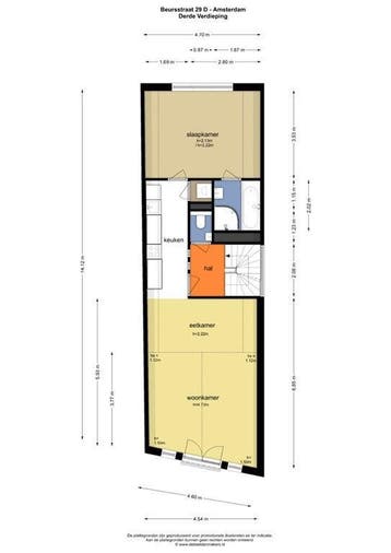 Te huur: Appartement Beursstraat in Amsterdam, Noord-Holland, Appartement, Amsterdam