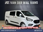 Ford Transit Custom | 2.0 TDCI 130pk L2H1 Dubbele Cabine, Auto's, Gebruikt, Euro 6, Wit, Dealer onderhouden