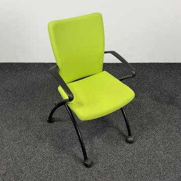 Comforto X99 Inklapbare Vergaderstoel - Groen, Ophalen of Verzenden, Gebruikt