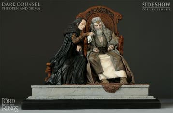 Lord of the Rings - Dark Counsel: Theoden and Grima Diorama, Ophalen of Verzenden, Nieuw