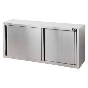 HCB Wandkast - schuifdeur - 160 cm - RVS, Verzenden, Nieuw in verpakking, Overige typen
