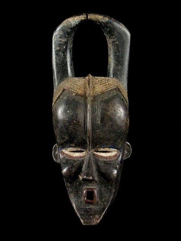 Masker - Bété. - Ivoorkust