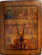 Icoon - Hout - Icoon in zeven delen