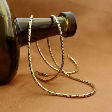 Gouden Cardano schakelcollier (Ketting), Ophalen of Verzenden, Gebruikt, Goud, Goud