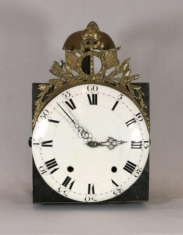Wandklok - Metaal - 1750-1800 - periode van de Franse