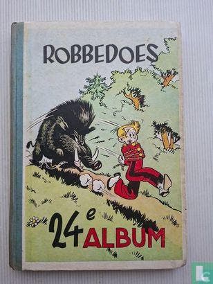 Baard en Kale - Robbedoes album 24 - 1948, Boeken, Stripboeken, Eén stripboek, Verzenden, Gelezen, Charlier, Jean-Michel, De Bevere, Maurice, Dineur, Fernand, Franquin, André, Gillain, Joseph, Godwin, Frank, Harman, Fred, Mayeu, Max, Paape, Eddy, Siegel, Jerome.