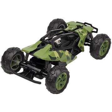 Open Bestuurbare Auto Camo Groen + Extra accu, Ophalen of Verzenden, Nieuw, Afstandsbediening