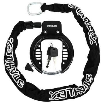 Stahlex Ringslot met insteekketting - 90 cm - Canvas besc..., Fietsen en Brommers, Ophalen of Verzenden, Nieuw