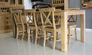 Teakhouten tafels van 3 meter lang op voorraad; Indoteak, Teakhout, Vijf personen of meer, Modern, Rechthoekig