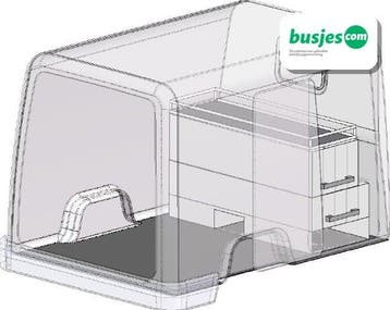 Beks nieuwe aluline vloerladen 515x1323x761mm (B5C4135A), Ophalen of Verzenden
